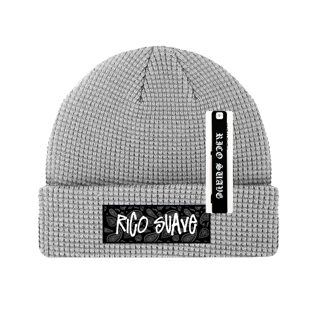 Rico Suave Waffle Beanie (Grey)